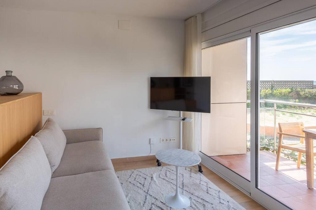 Appartamento A Pie De Playa En Gava Mar! Esterno foto